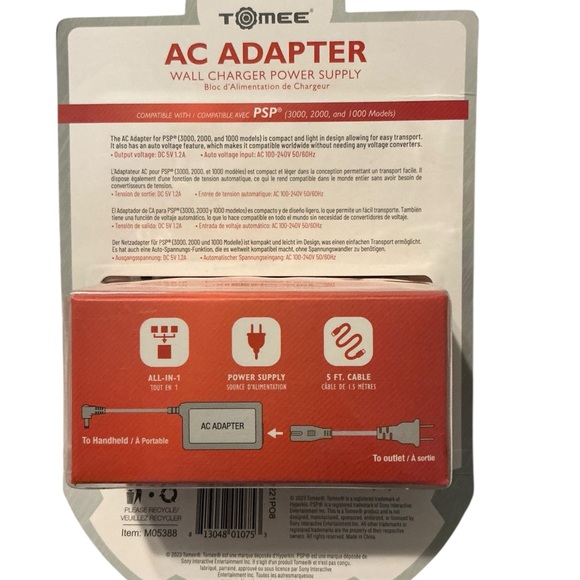 AC Adapter for PSP‎ - Picture 3 of 5